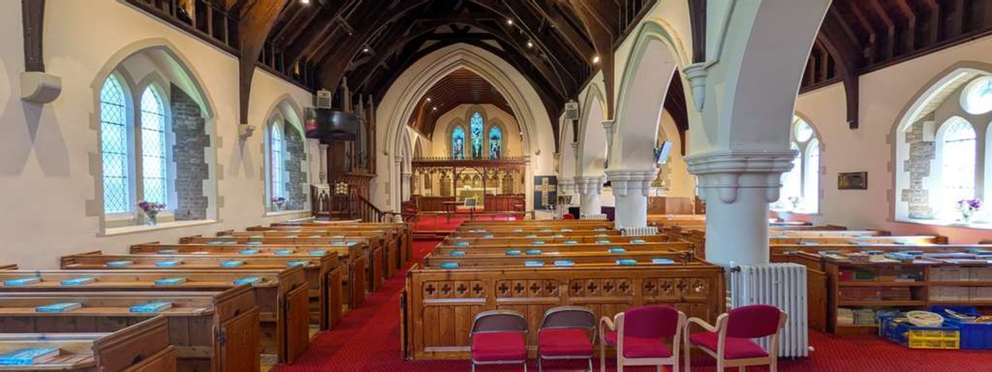 Feeling the heat?*Keep cool in church this Sunday. Services start 10am, followed by refreshments.*